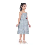 Girls Cotton Dress - Angle 2