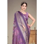 Printed Cotton Silk Saree - Angle 4