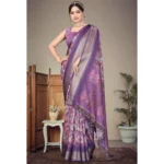Printed Cotton Silk Saree - Angle 3