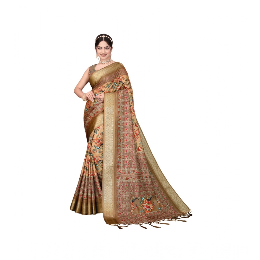 PID-63895-Women-s-Cotton-Silk-Printed-Saree-With-Unstitched-Blouse-5-5-Mtr-Peach-1-1000x1000-1.webp Peach Cotton Silk Printed Saree for Women