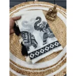 buy linen cotton saree online