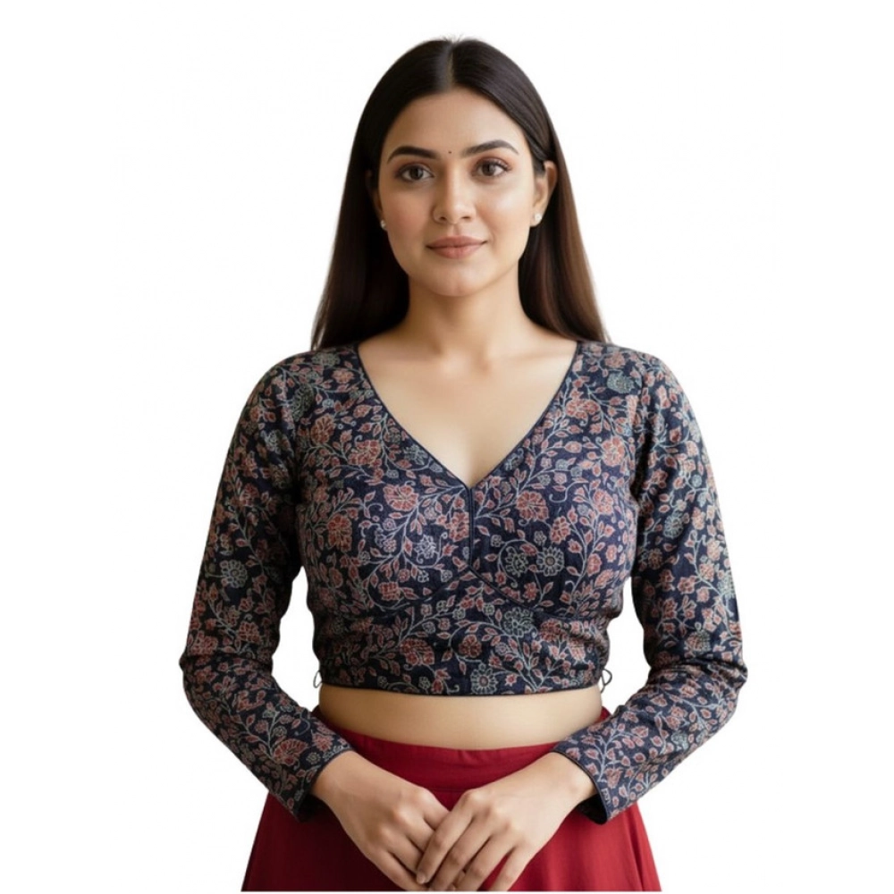 PID-63922-Women-s-Ajrakh-Cotton-Printed-V-Neck-Padded-Blouse-Navy-38-Ready-Self-Alterable-36-40-1-1000x1000-1.webp Navy Ajrakh Cotton Printed V-Neck Padded Blouse for Women