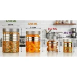 Generic Plastic 16-Pcs Set Airtight Kitchen Storage Container Set (Multicolor) - Image 2