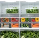 Generic Plastic 6-Pcs Set Food Container With Dividers Large Serving Tray (Multicolor) - Image 2