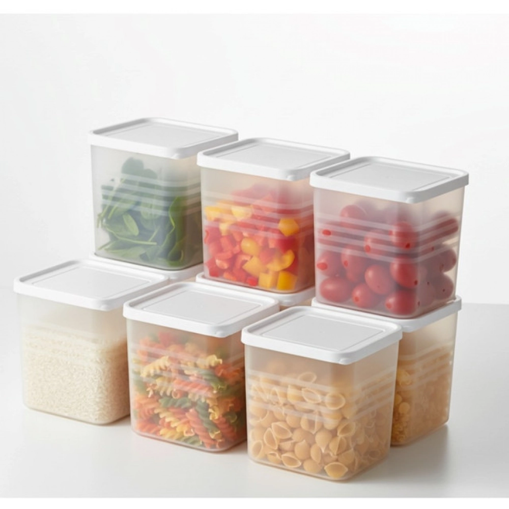 PID-63964-Plastic-6-Pcs-Set-Food-Storage-Box-Set-For-Kitchen-1-1000x1000-1.webp Generic Plastic 6-Pcs Set Food Storage Box Set For Kitchen (Multicolor) - Image 1