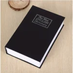 Black secret book safe with number locker