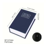 Generic Secret Book Safe with Number Locker (Blue) - Image 3