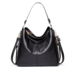 Black Women's PU Leather Handbag