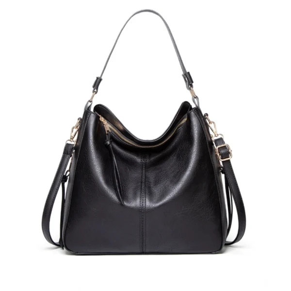 Black Women's PU Leather Handbag