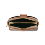 Generic Women's PU Leather Zipper Sling Bag (Khakhi) - Image 3