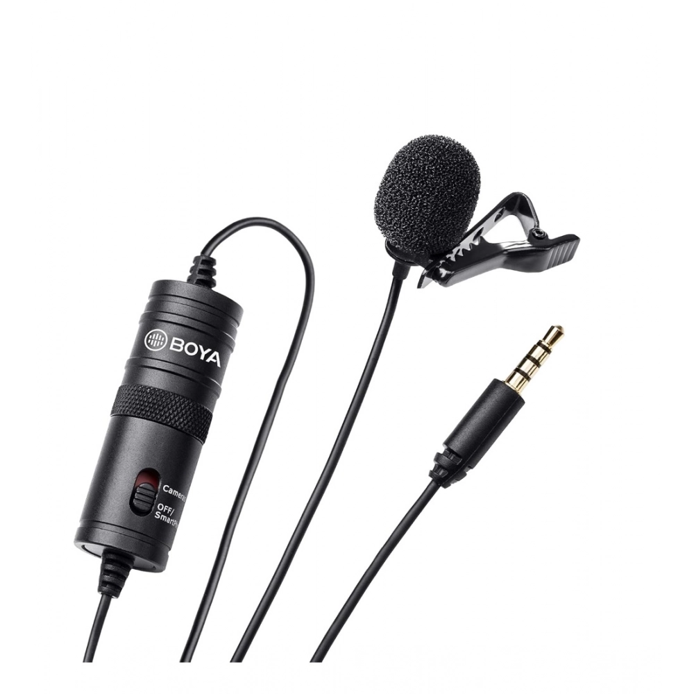 Plastic BOYA BY-M1 Lavalier Condenser Microphone