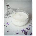 Generic Soya Wax, Glass Scented Small Candle in Candy Jar - Image 2