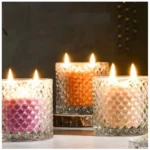 Generic Soya Wax, Glass Jar Candle (Single Piece)