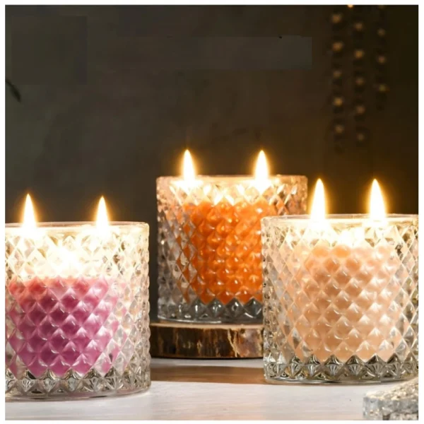 Generic Soya Wax, Glass Jar Candle (Single Piece)