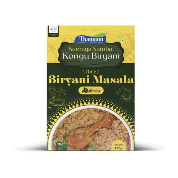 Thannam Kongu Biryani Powder with Rice pack