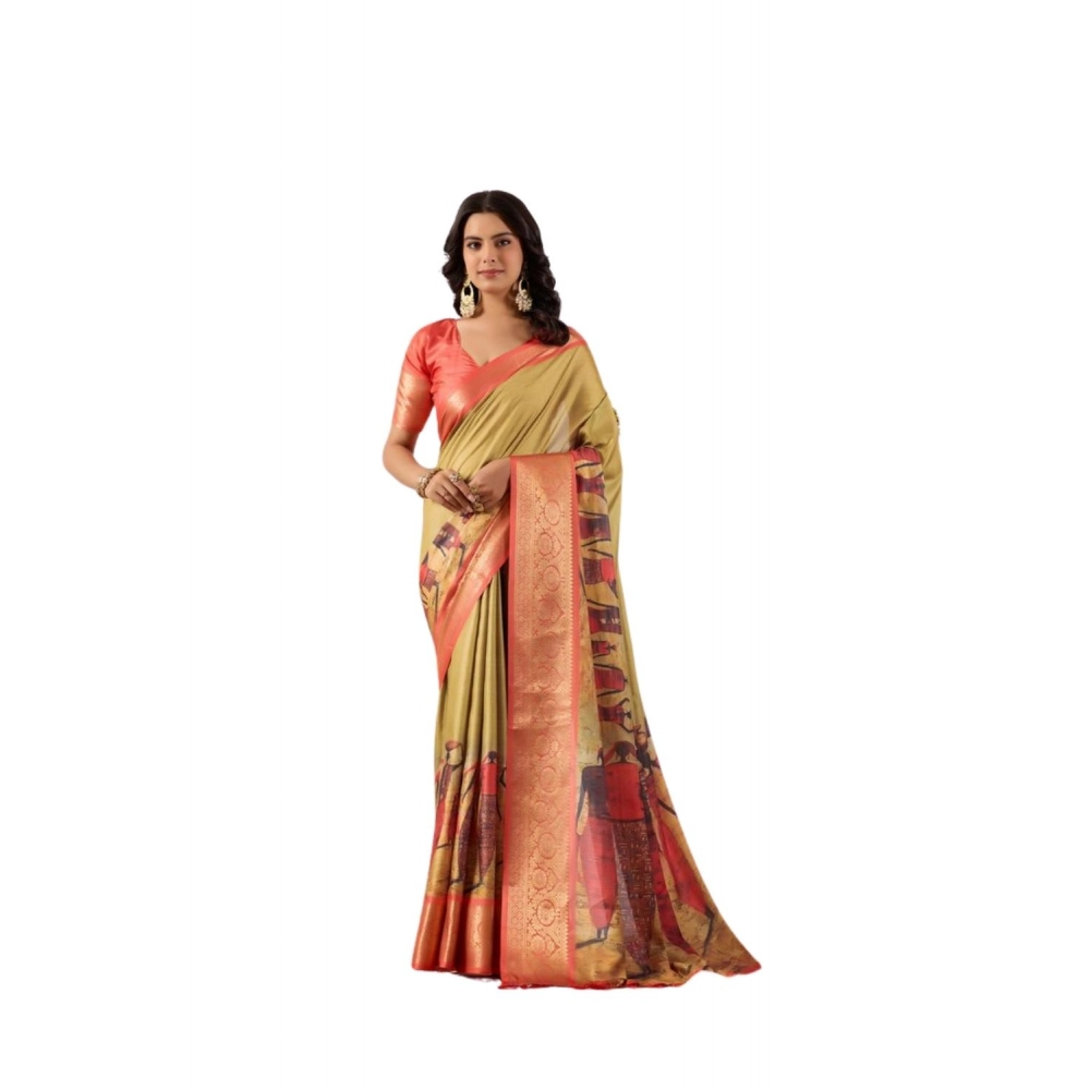 PID-64398-Women-s-Faux-Silk-Printed-Saree-With-Unstitched-Blouse-5-5-Mtr-Olive-1-1000x1000-1.webp Olive Faux Silk Printed Saree for Women