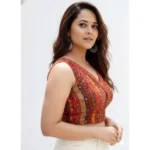 Generic Women's Cambric Cotton V Neck Padded Blouse (Red, 38 Ready Size (Self-Alterable 36–40) - Image 3