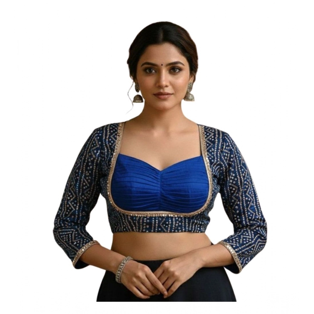 PID-64589-Women-s-Rayon-Foil-Print-Silk-with-Vichitra-Sabyasachi-Style-Round-Neck-Padded-Blouse-Bl-1000x1000-1.webp Blue Rayon Sabyasachi Style Padded Blouse for Women