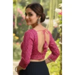 Pink Sabyasachi Blouse - Angle 2