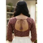 Ajrakh Cotton Blouse - Angle 2