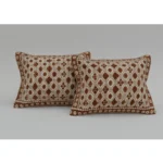 Generic Fleece Geometric Double Polar Warm Bedsheet with 2 Pillow Cover (Brown) - Image 2