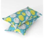 Generic Microfiber Floral Printed Double Bedsheet with 2 Pillow Covers (Green) - Image 2