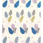 Generic Cotton Blend Floral Printed Double Bedsheet with 2 Pillow Covers (Off -White) - Image 2