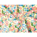 Generic Cotton Blend Floral Printed Single Bedsheet with 1 Pillow Cover (Yellow) - Image 2