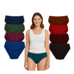 Pack of 9 Multicolor Cotton Hipster Panties