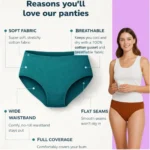 Women's Cotton Hipster Panties - Angle 4