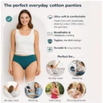 Women's Cotton Hipster Panties - Angle 5