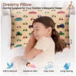 Generic Soft Plush Printed Baby Infant Pillow for Kids Age 1 To 5 Years (Beige) - Image 4