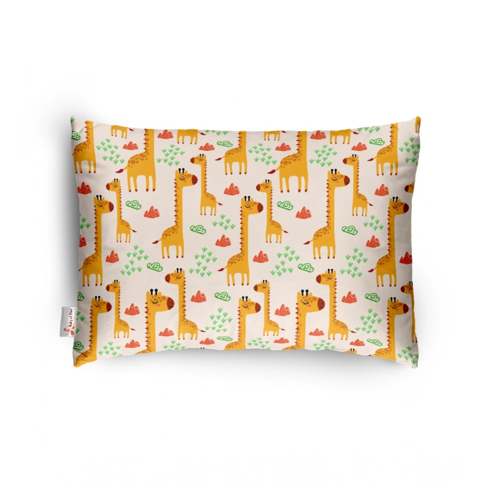 Mustard Soft Plush Baby Infant Pillow for Kids