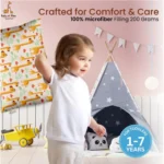 Generic Soft Plush Printed Baby Infant Pillow for Kids Age 1 To 5 Years (Mustard) - Image 3