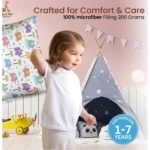 Generic Soft Plush Printed Baby Infant Pillow for Kids Age 1 To 5 Years (Multicolor) - Image 2