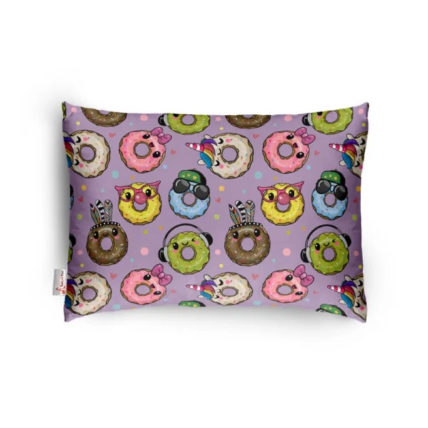 Purple Soft Plush Baby Infant Pillow for Kids