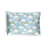 Sky Blue Soft Plush Baby Infant Pillow for Kids