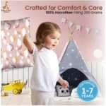 Generic Soft Plush Printed Baby Infant Pillow for Kids Age 1 To 5 Years (Pink) - Image 2