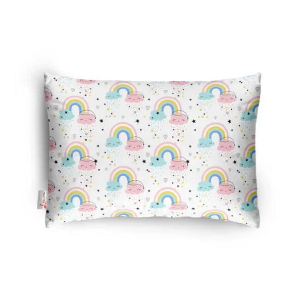 White Soft Plush Baby Infant Pillow for Kids