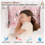Generic Soft Plush Printed Baby Infant Pillow for Kids Age 1 To 5 Years (Pink) - Image 3