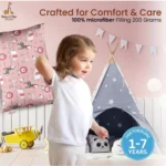 Generic Soft Plush Printed Baby Infant Pillow for Kids Age 1 To 5 Years (Pink) - Image 2