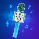 Wireless Bluetooth Recording Condenser Microphone Speaker  1 Pc - Front View by Nari Haat, Indian ethnic wear, women ...