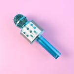 Wireless Bluetooth Recording Condenser Microphone Speaker  1 Pc - Full Detail by Nari Haat, Indian ethnic wear, women...