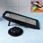 Supermom Adjustable Plastic Slicer, 1-Piece, Black / Silver - Front View by Nari Haat, Indian ethnic wear, women clot...