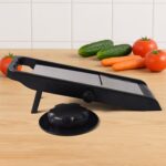 Supermom Adjustable Plastic Slicer, 1-Piece, Black / Silver - Back View by Nari Haat, Indian ethnic wear, women cloth...