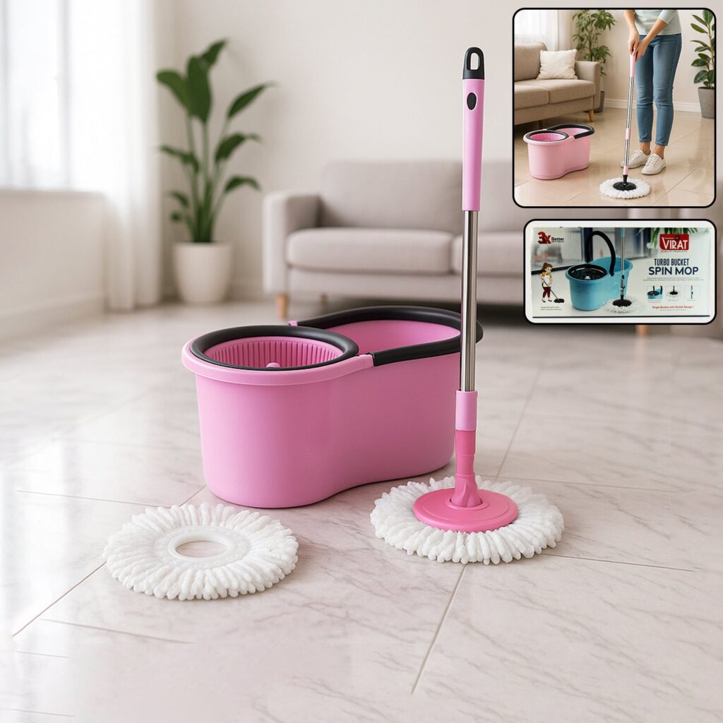 Quick Spin Mop with Bucket