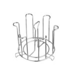 SS Round Glass Stand used for holding sensitive glasses - Full Detail by Nari Haat, Indian ethnic wear, women clothin...