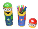 Minions Sketch Pen Set with Attractive Designed Case (Pack of 12) - Neckline Detail by Nari Haat, Indian ethnic wear,...
