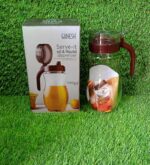 Oil Dispenser Stainless Steel with small nozzle 1000ml - Full Detail by Nari Haat, Indian ethnic wear, women clothing...