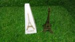 Antique 3D Eiffel Tower Statue - Metal Paris Landmark Decorative Showpiece - Full Detail by Nari Haat, Indian ethnic ...